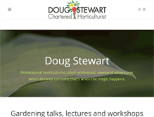Tablet Screenshot of dougstewart.co.uk
